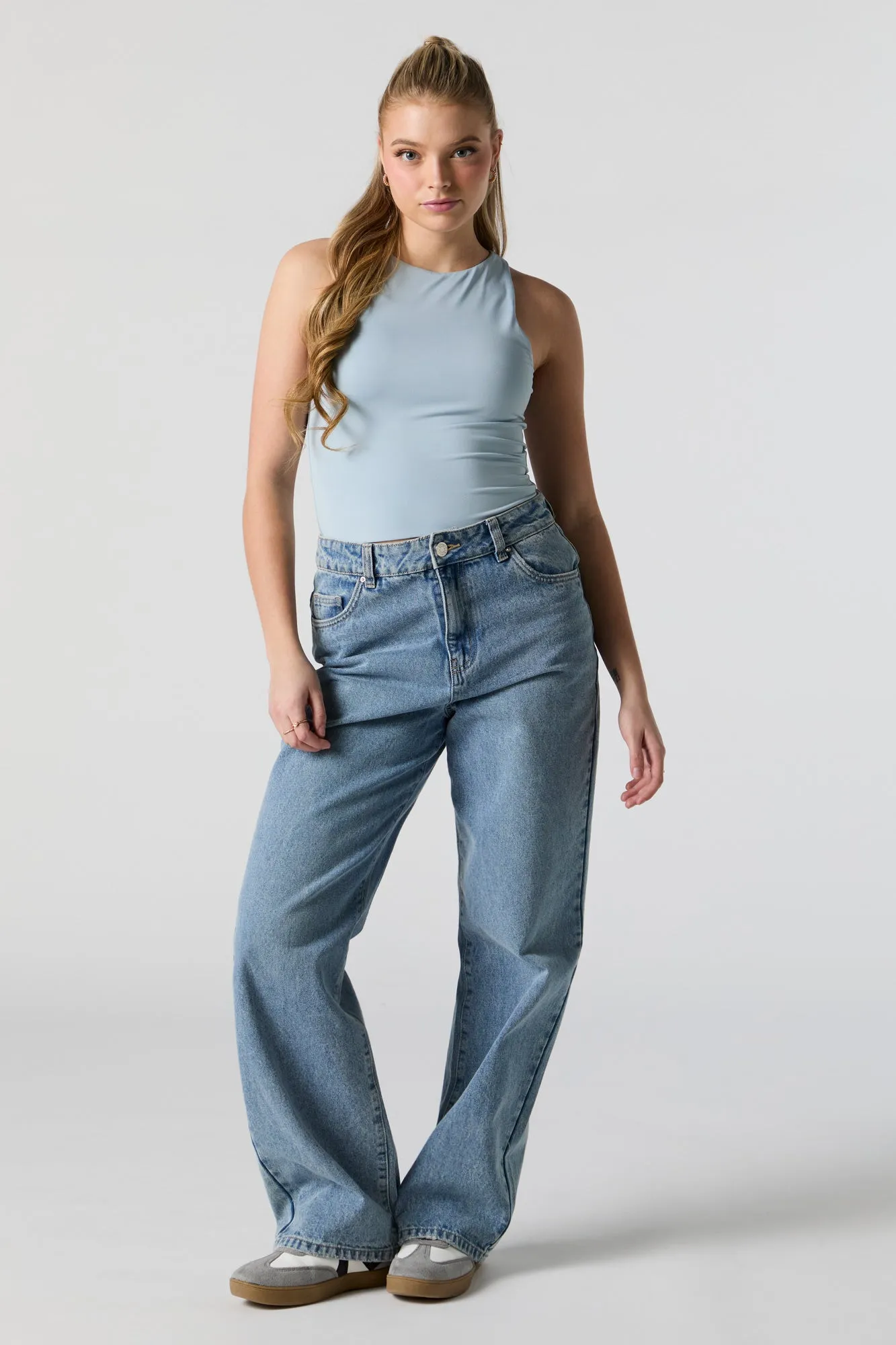 Contour High Neck Tank sold by Urban Planet product image thumbnail 3