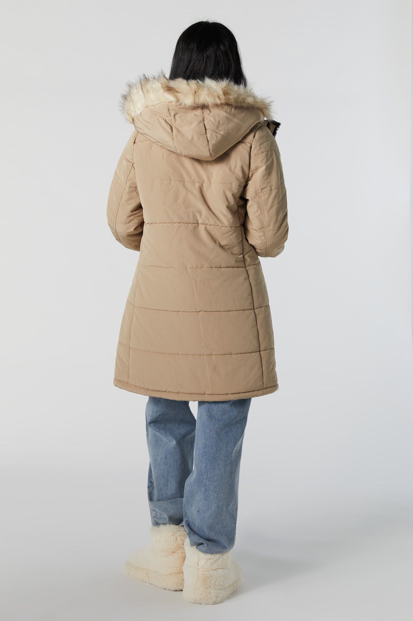 Quilted Puffer Jacket sold by Urban Planet product image thumbnail 3