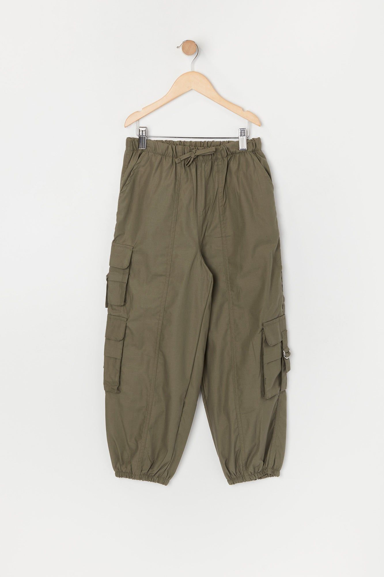Girls D-Ring Cargo Parachute Pant sold by Urban Planet product image thumbnail 5