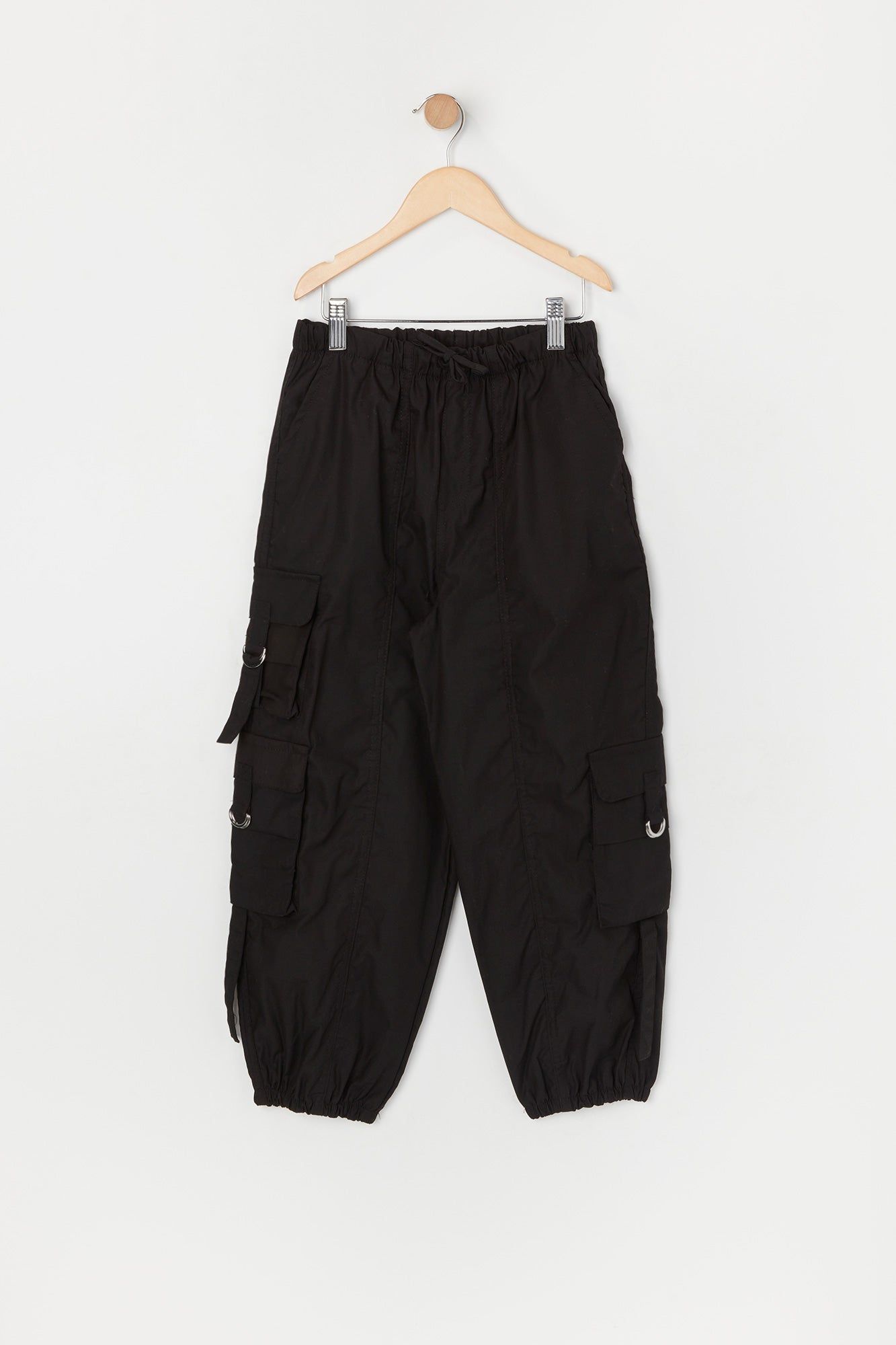 Girls D-Ring Cargo Parachute Pant sold by Urban Planet