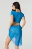 Jupe couvre-maillot en filet avec attache sold by Urban Planet