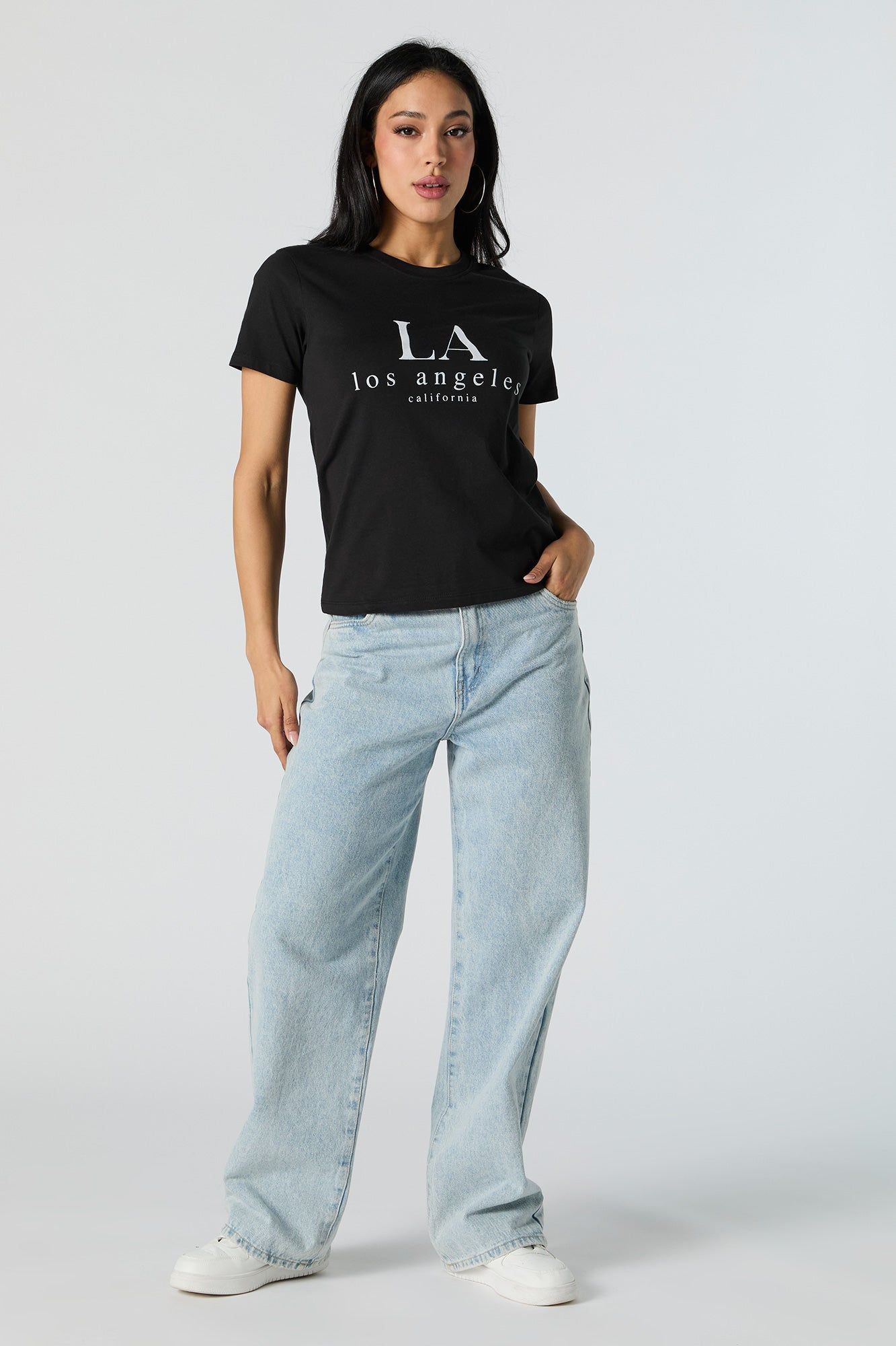 Los Angeles Graphic T-Shirt sold by Urban Planet product image thumbnail 3