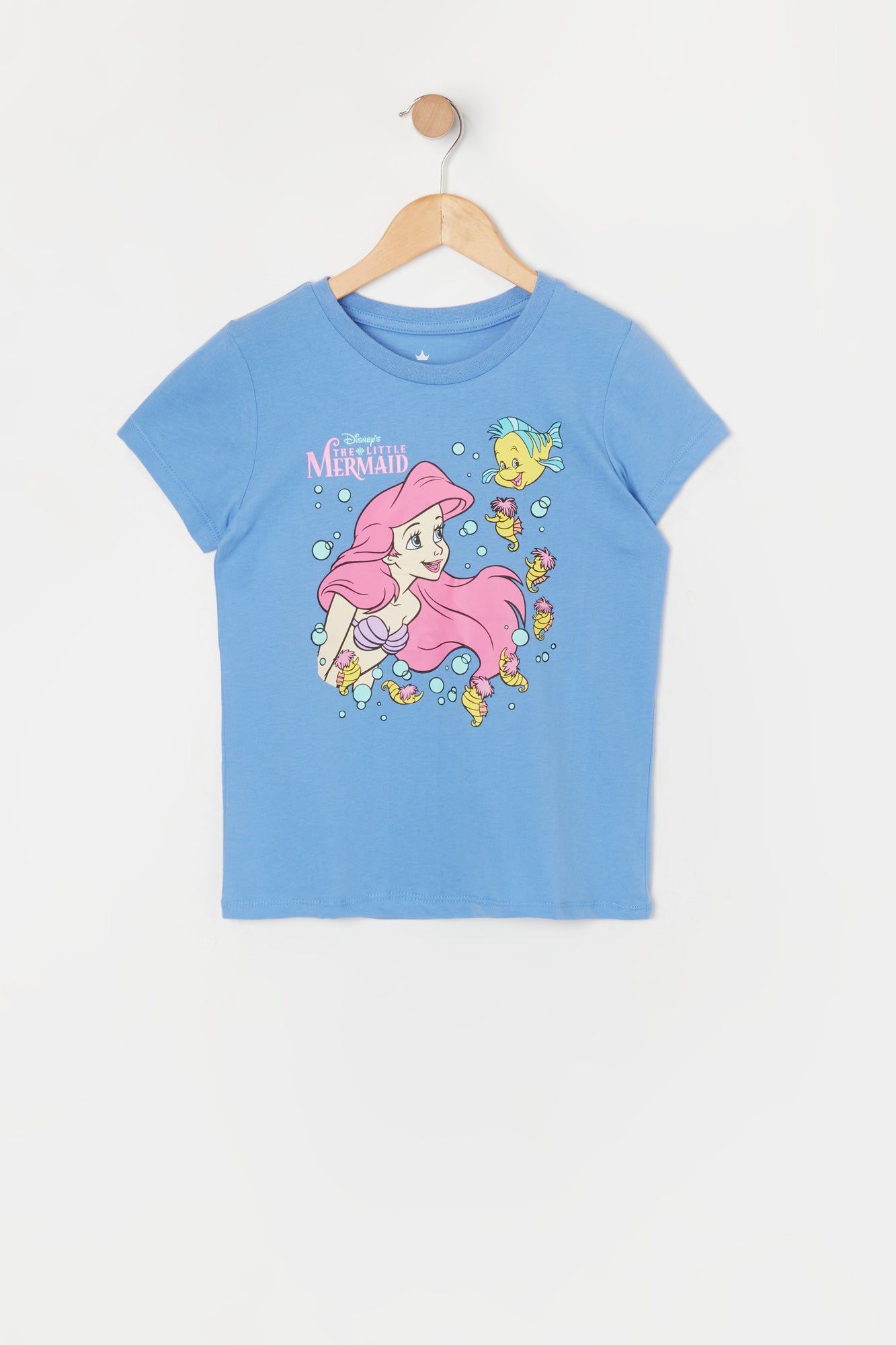 Girls Little Mermaid Graphic T-Shirt sold by Urban Planet