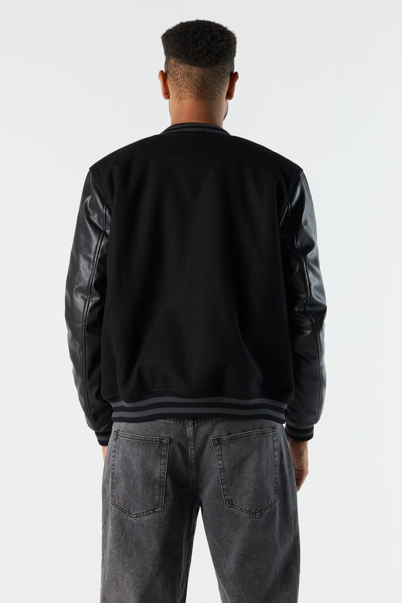 A Embroidered Varsity Jacket sold by Urban Planet product image thumbnail 2