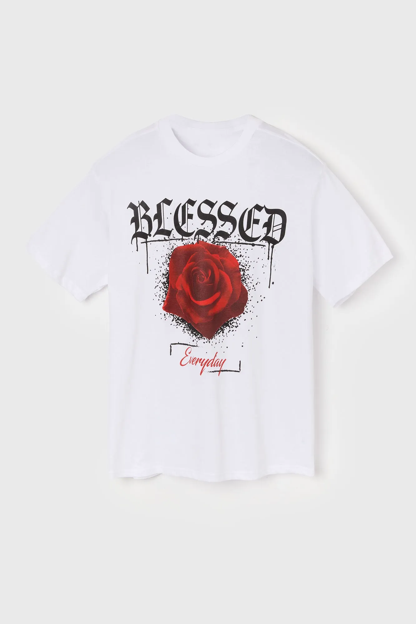 Blessed Rose Graphic T-Shirt sold by Urban Planet product image thumbnail 4