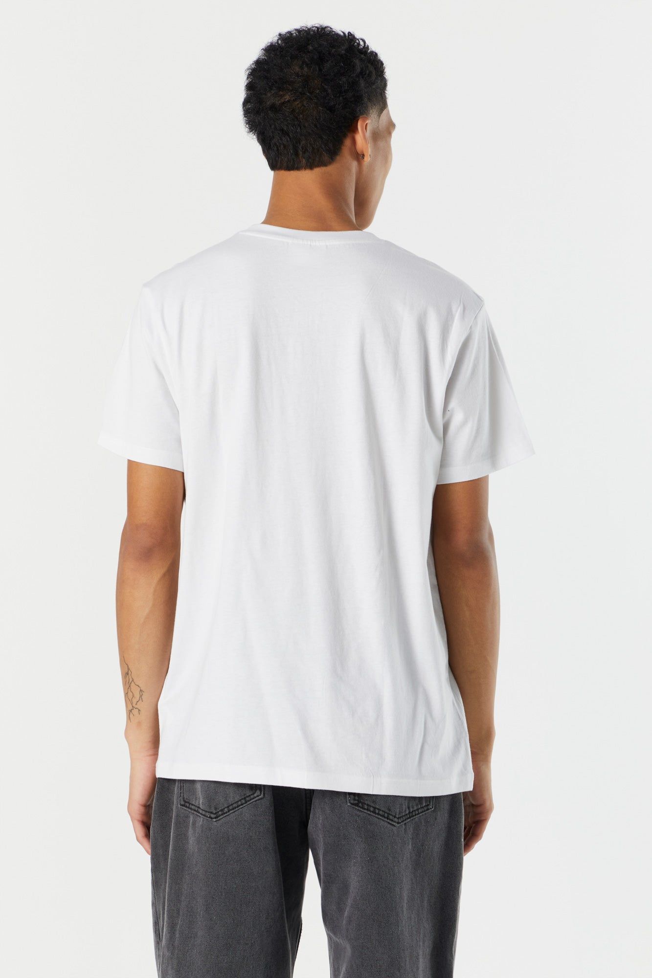 Basic V-Neck T-Shirt sold by Urban Planet product image thumbnail 8