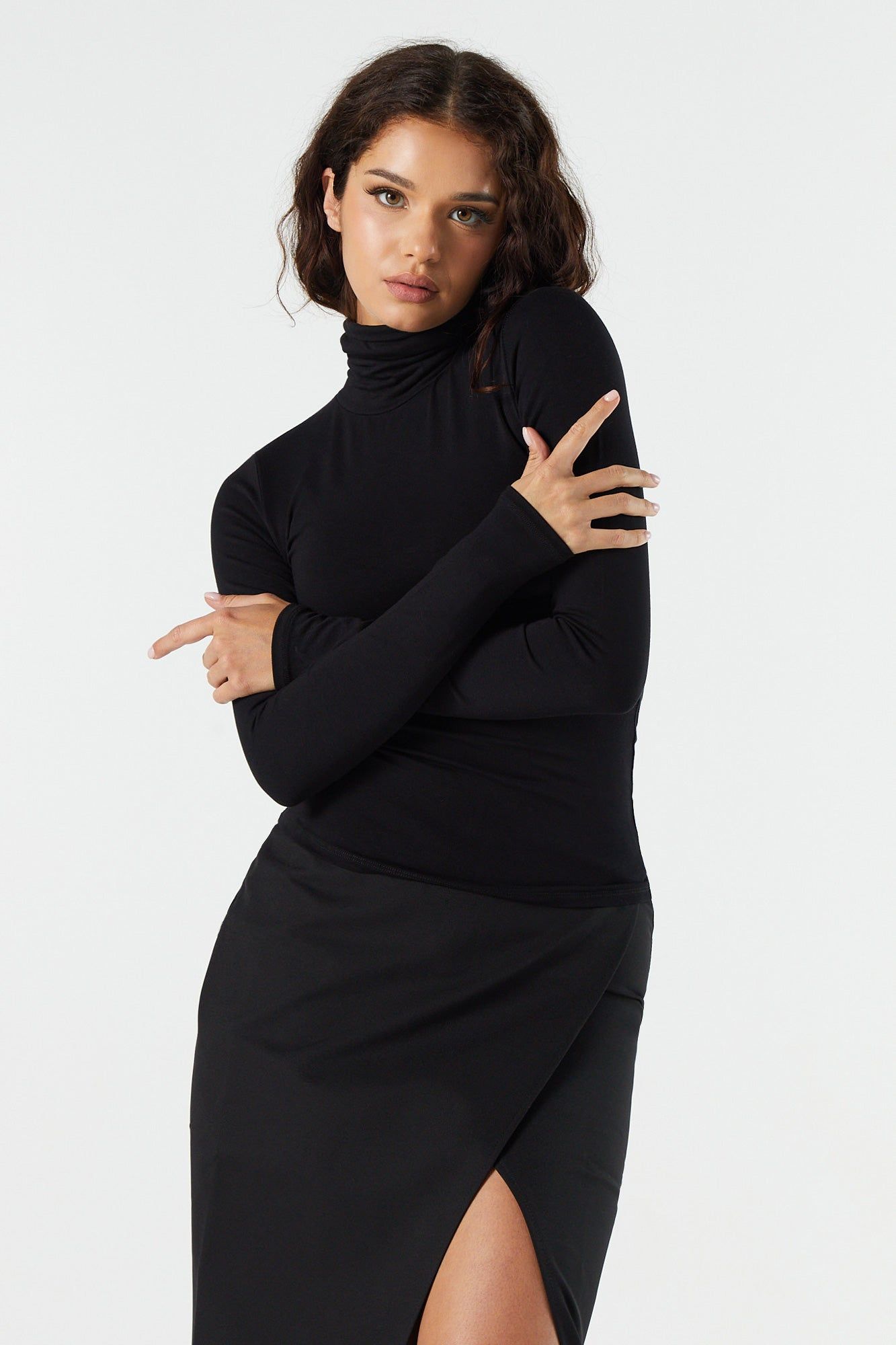 Haut à col roulé et manches longues sold by Urban Planet