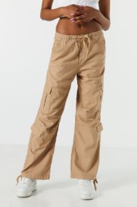 Twill Multi Pocket Cargo Parachute Pant sold by Urban Planet