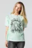 Go Your Own Way Graphic Tie-Dye T-Shirt sold by Urban Planet