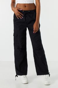 Twill Multi Pocket Cargo Parachute Pant sold by Urban Planet
