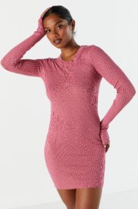 Ribbed Knit Bodycon Mini Dress sold by Urban Planet