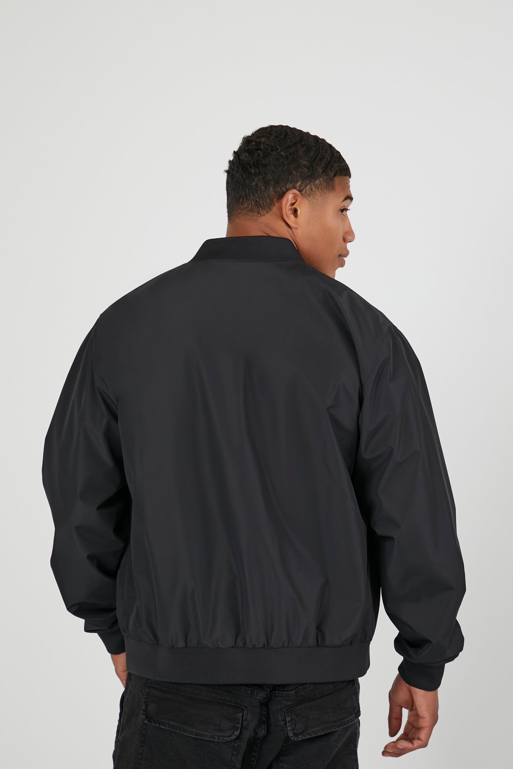 Zip-Up Bomber Jacket sold by Urban Planet product image thumbnail 2