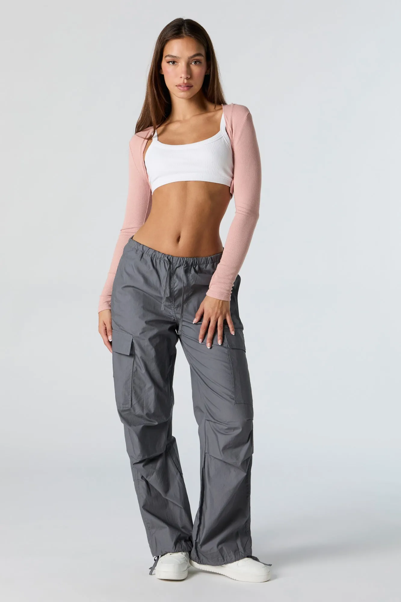 Ribbed Bolero sold by Urban Planet product image thumbnail 3