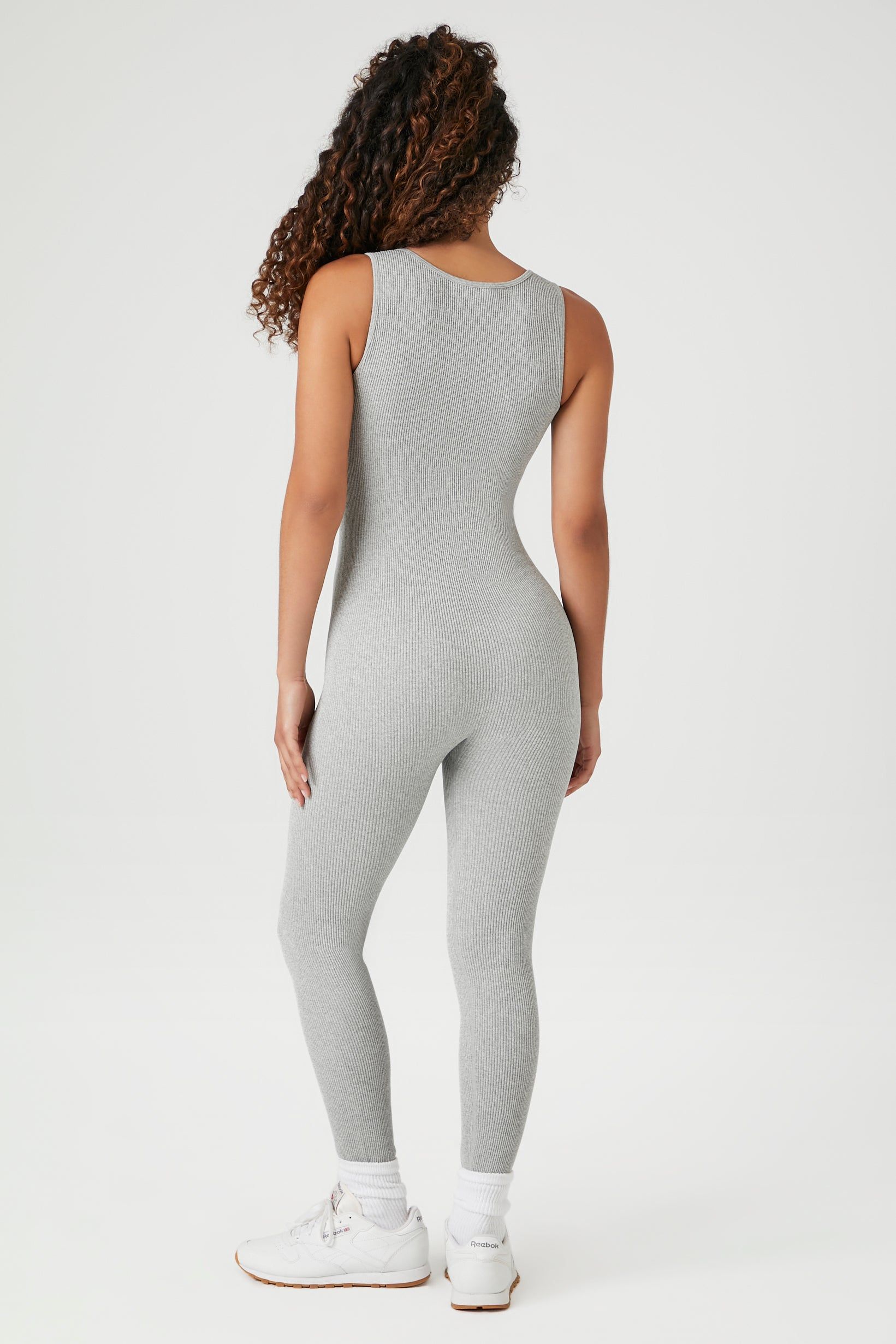 Ribbed Scoop Neck Jumpsuit sold by Urban Planet product image thumbnail 2