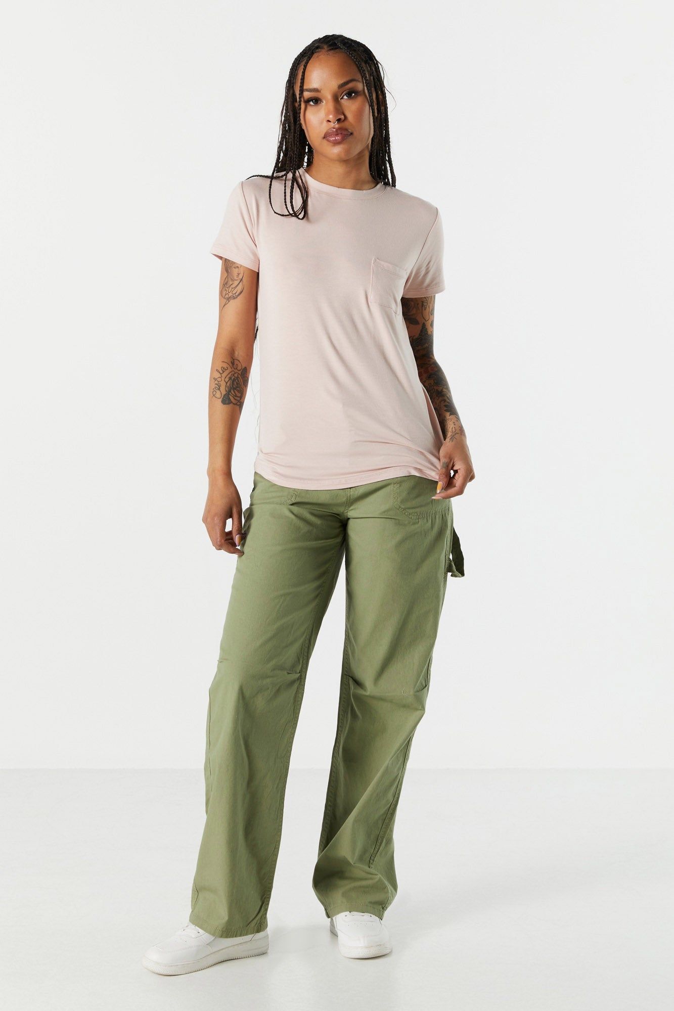 T-shirt coloré ras du cou décontracté sold by Urban Planet product image thumbnail 9