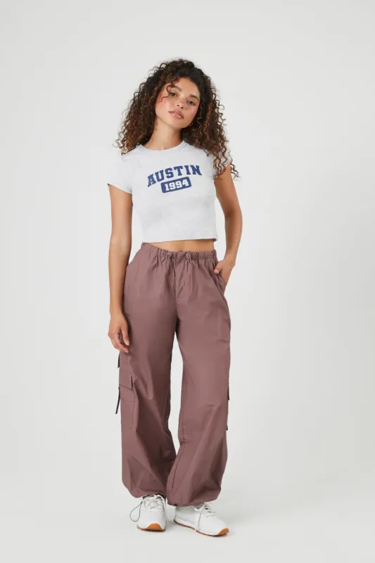 Poplin Cargo Parachute Pant sold by Urban Planet