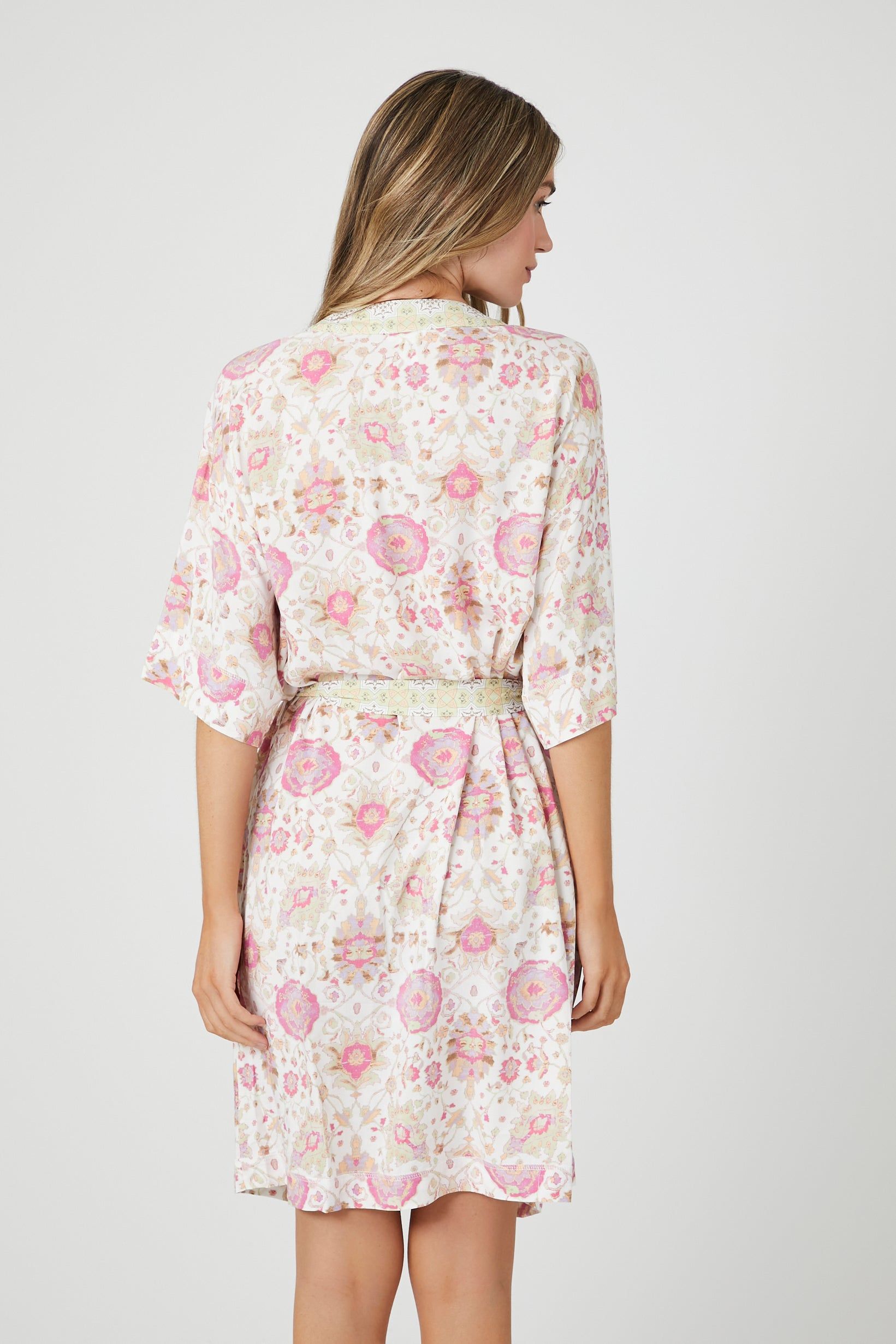 Peignoir imprimé avec attache sold by Urban Planet product image thumbnail 2