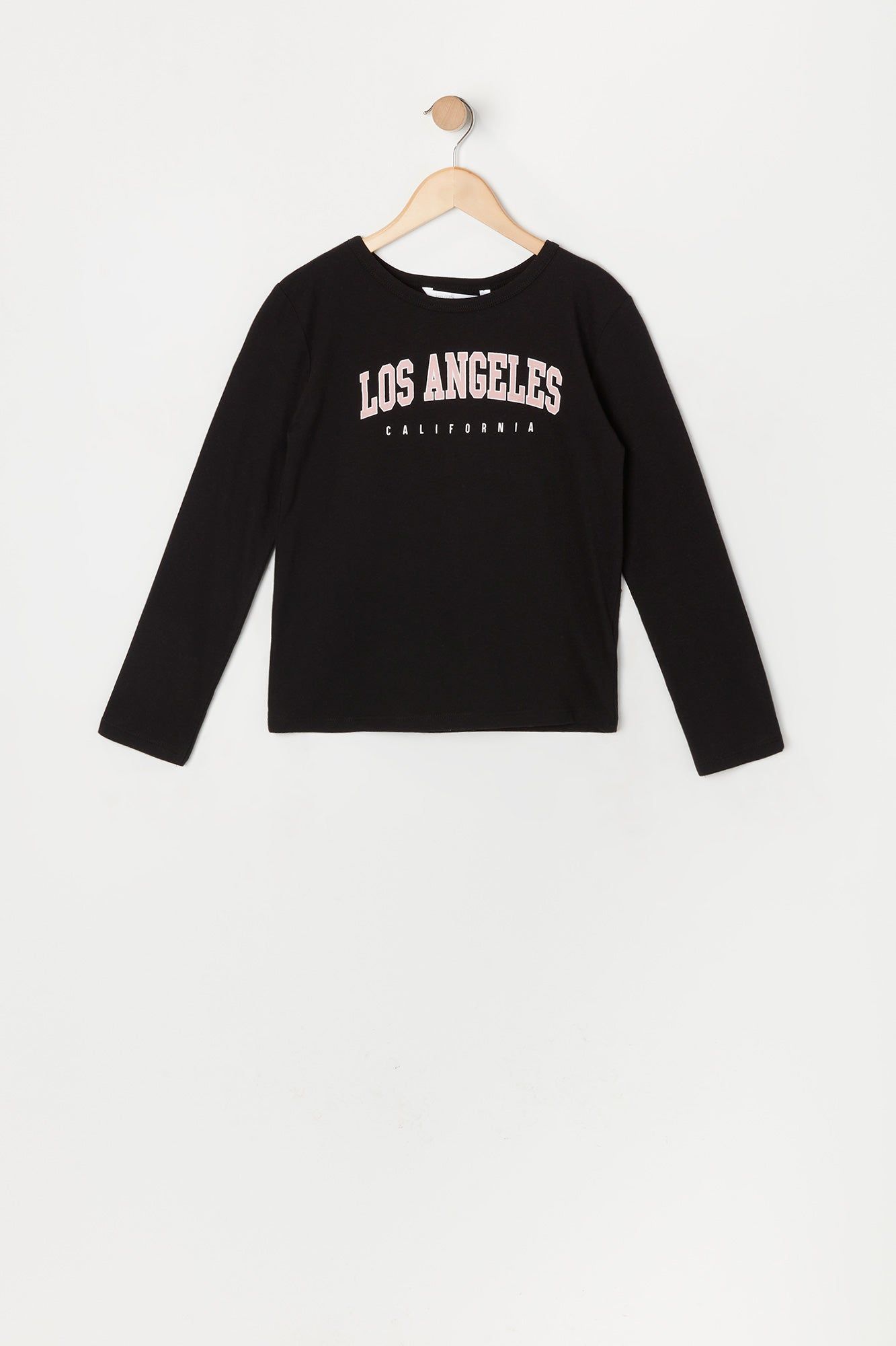 Girls Los Angeles Graphic Long Sleeve Top sold by Urban Planet