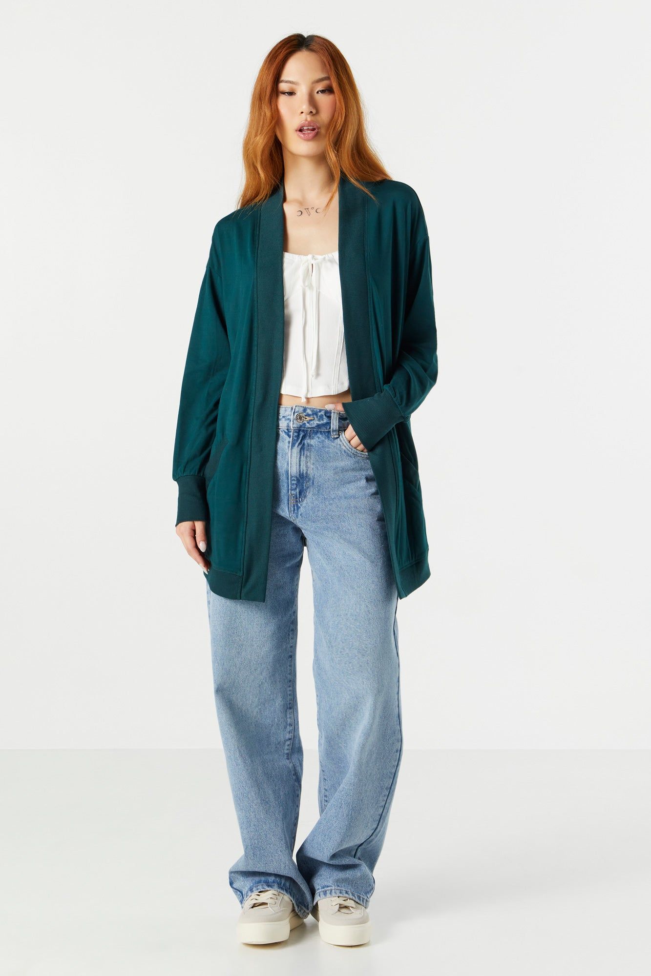 Cardigan ouvert avec poches sold by Urban Planet product image thumbnail 9