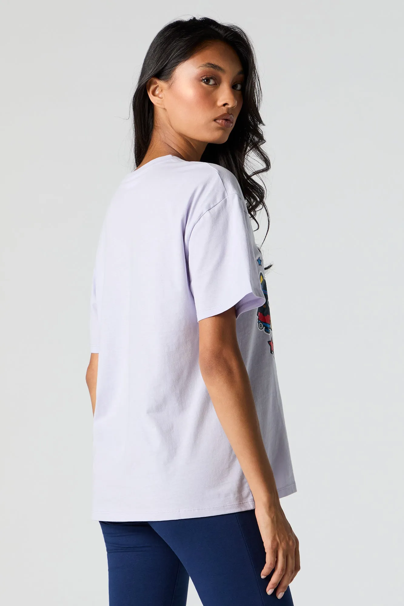 Hello Kitty and Friends Graphic Boyfriend T-Shirt sold by Urban Planet product image thumbnail 3