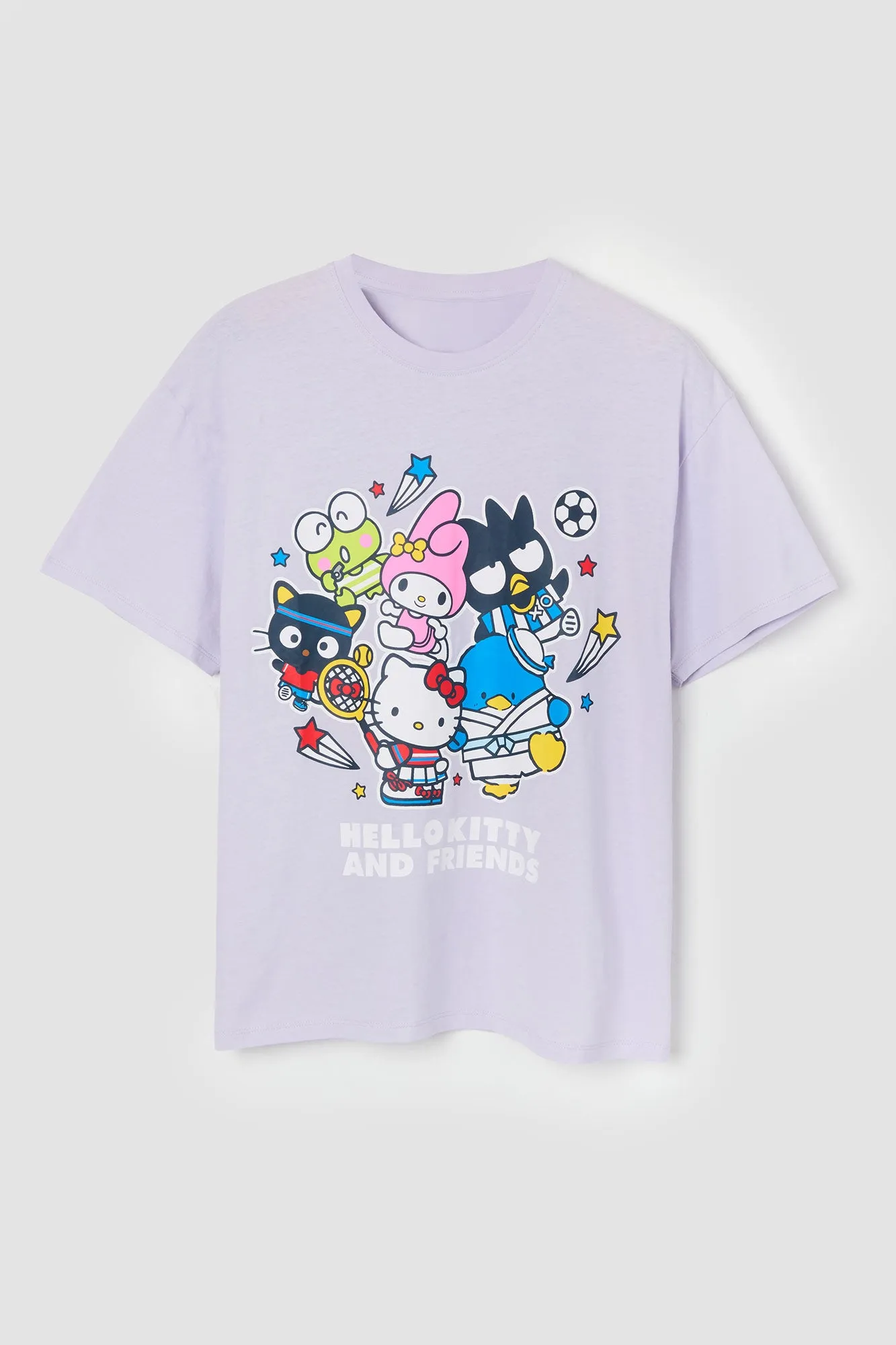 Hello Kitty and Friends Graphic Boyfriend T-Shirt sold by Urban Planet product image thumbnail 4