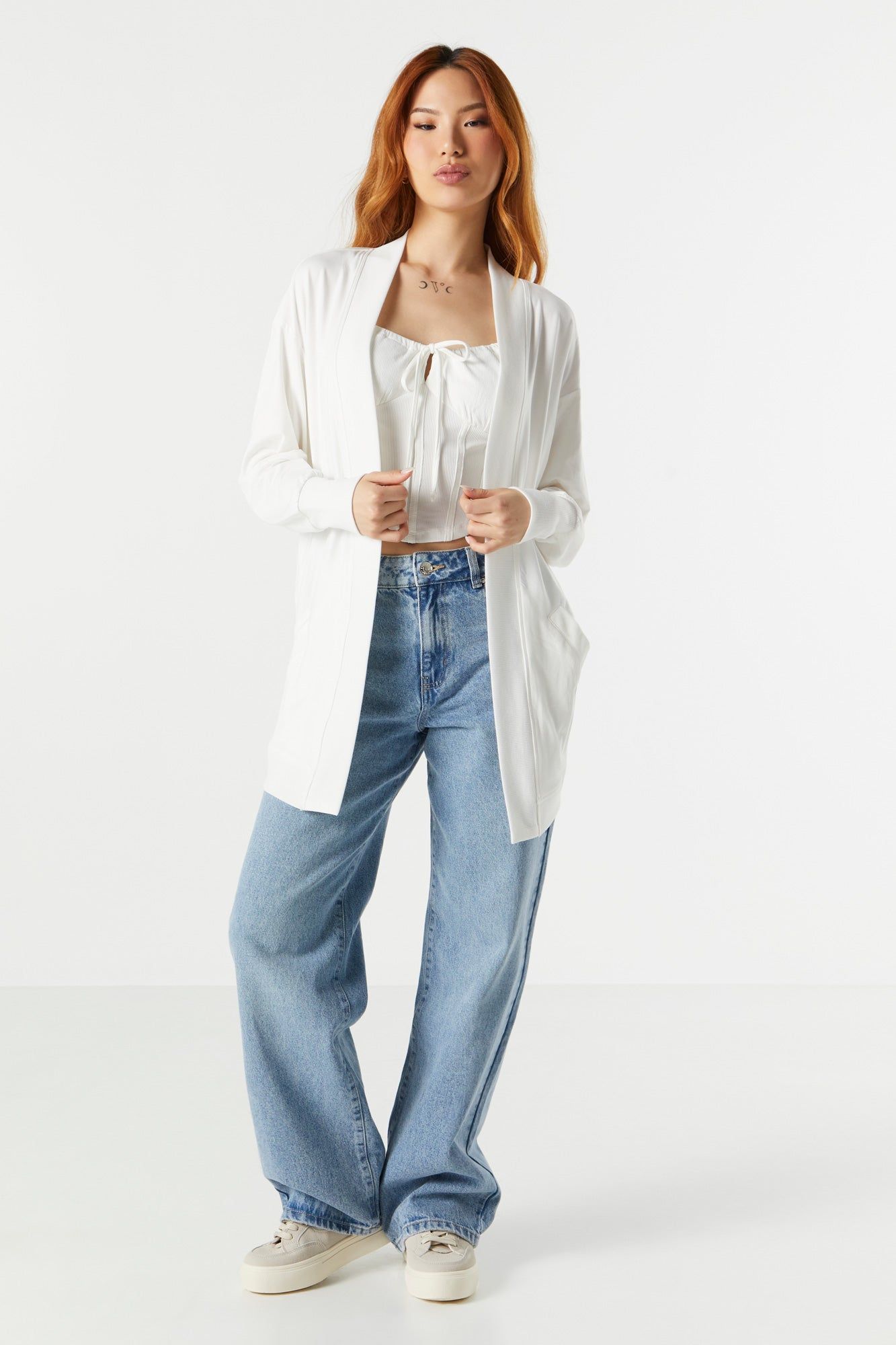 Cardigan ouvert avec poches sold by Urban Planet product image thumbnail 12