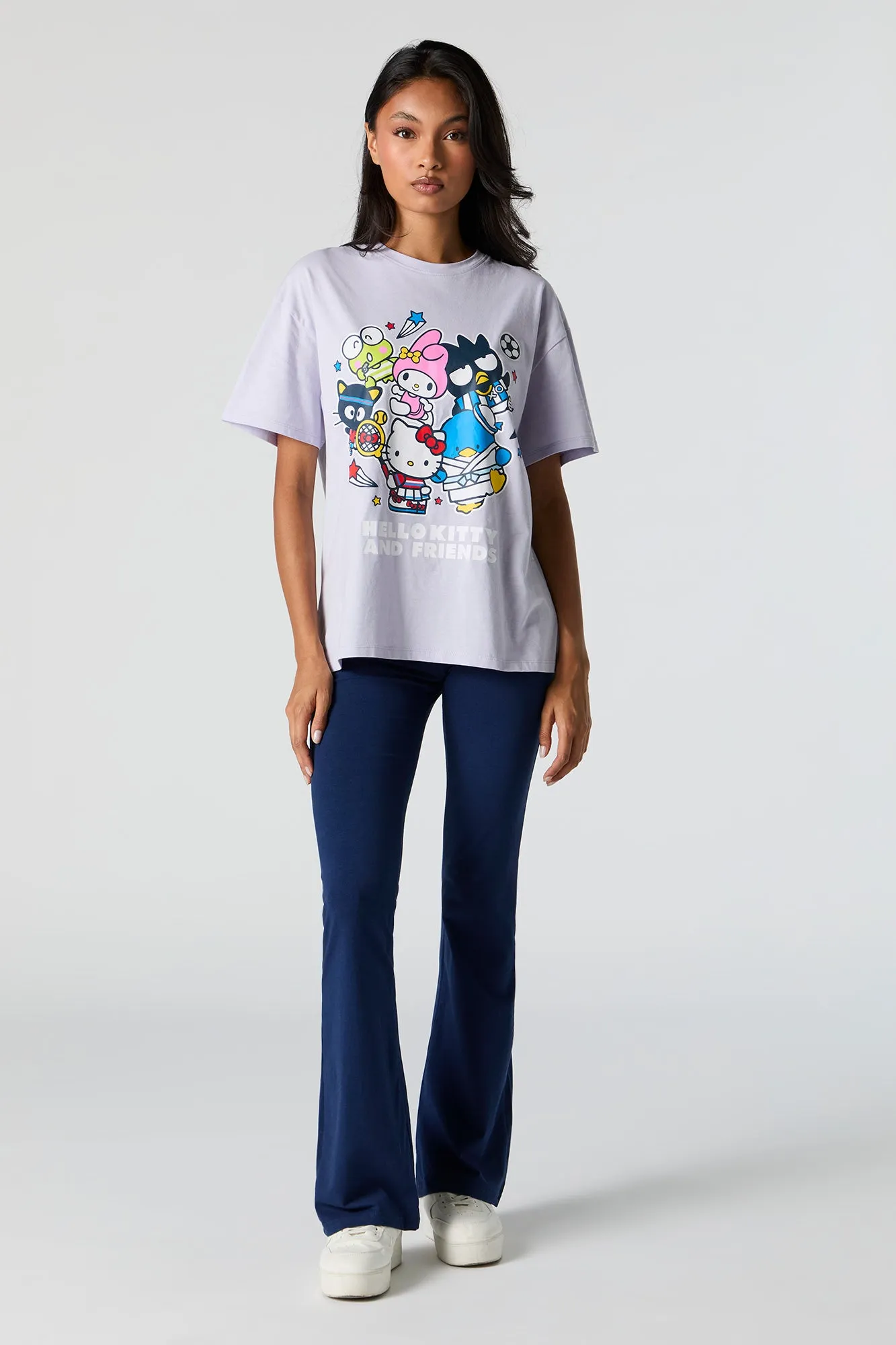 Hello Kitty and Friends Graphic Boyfriend T-Shirt sold by Urban Planet product image thumbnail 2