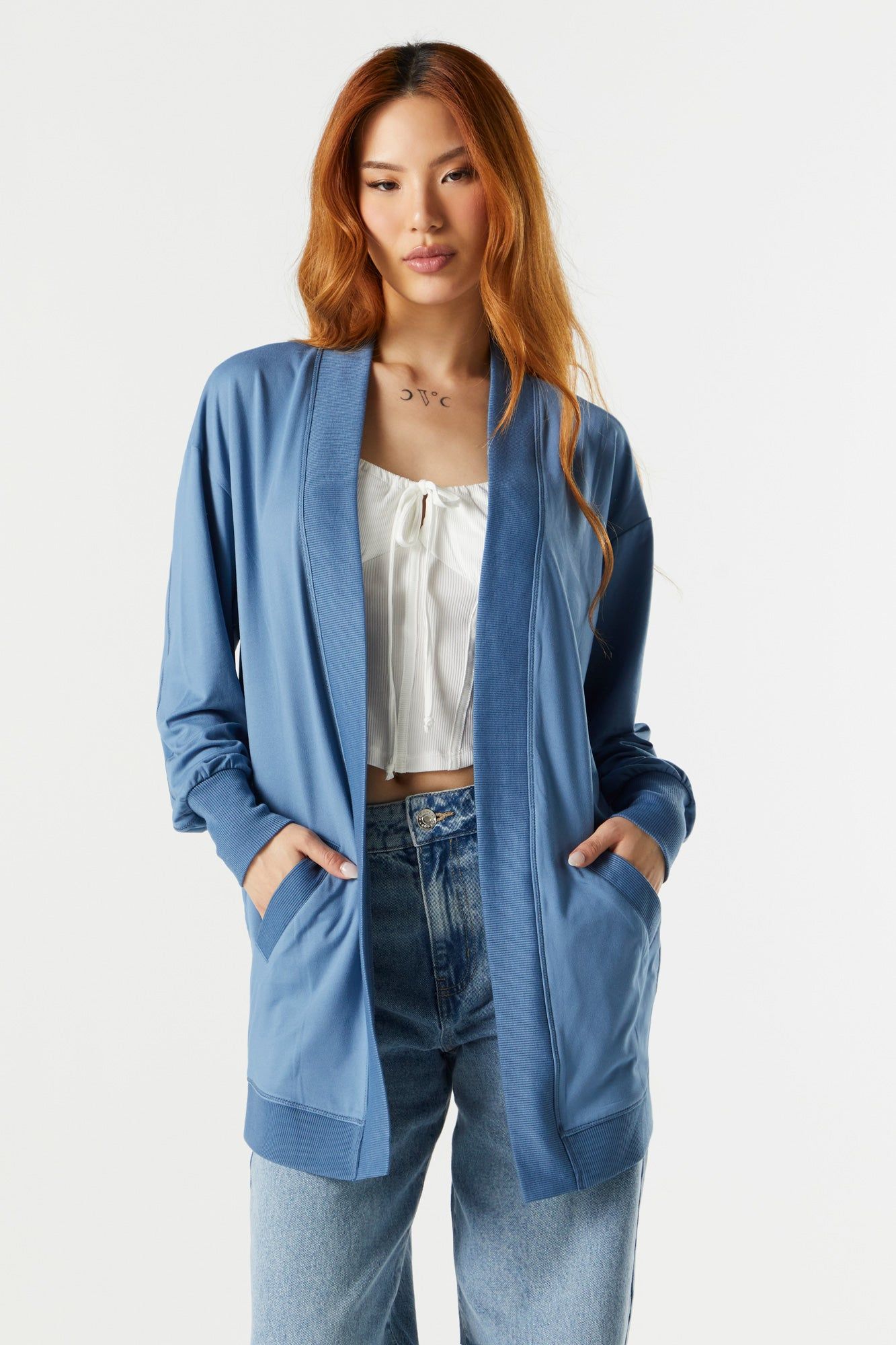 Cardigan ouvert avec poches sold by Urban Planet product image thumbnail 13