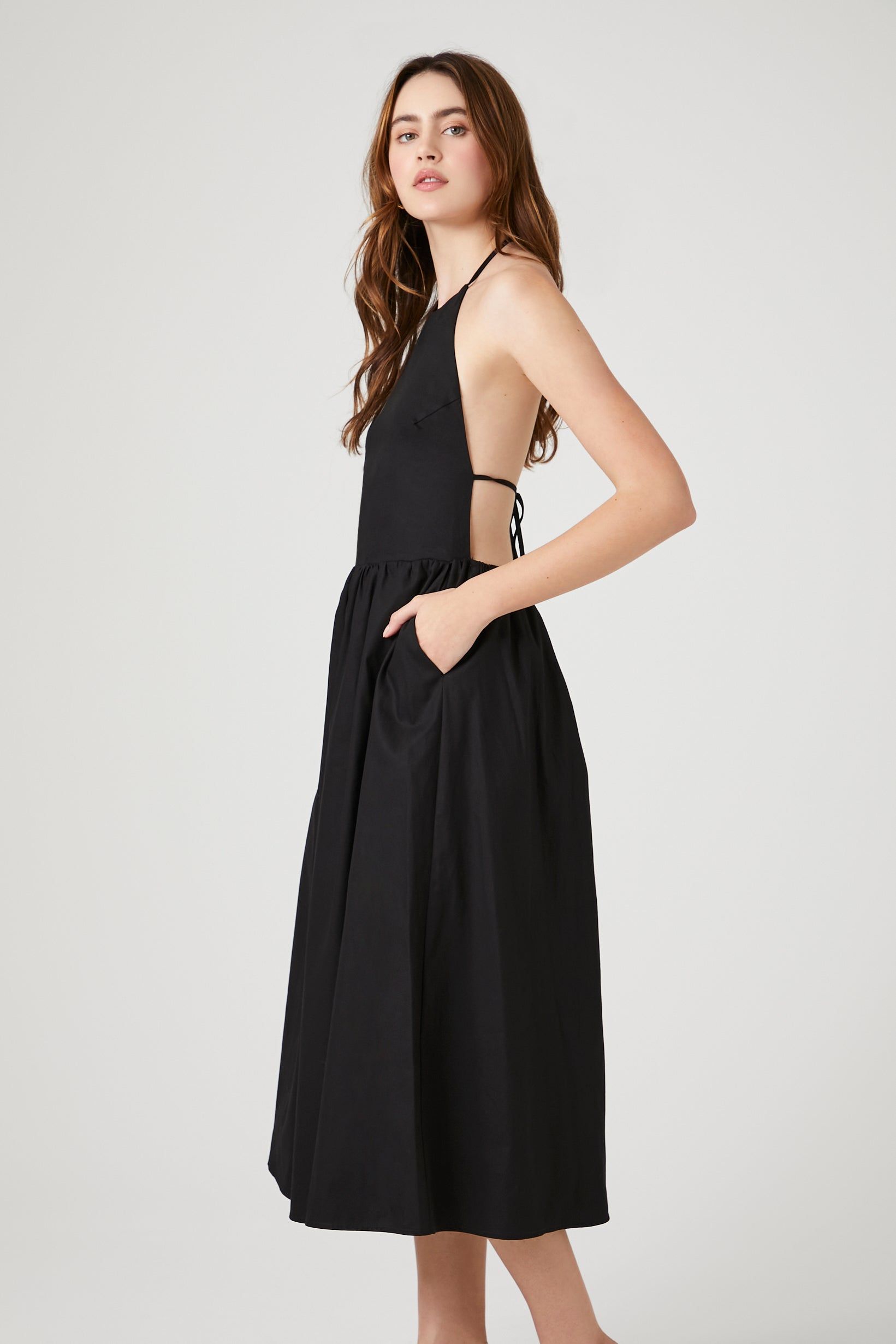 Robe bain-de-soleil midi avec poches sold by Urban Planet product image thumbnail 3