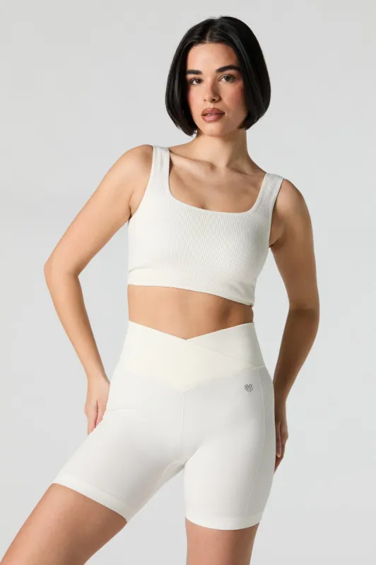 Débardeur Active côtelé court sans couture sold by Urban Planet
