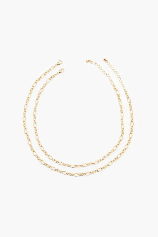 Figaro Chain Necklace Set sold by Urban Planet