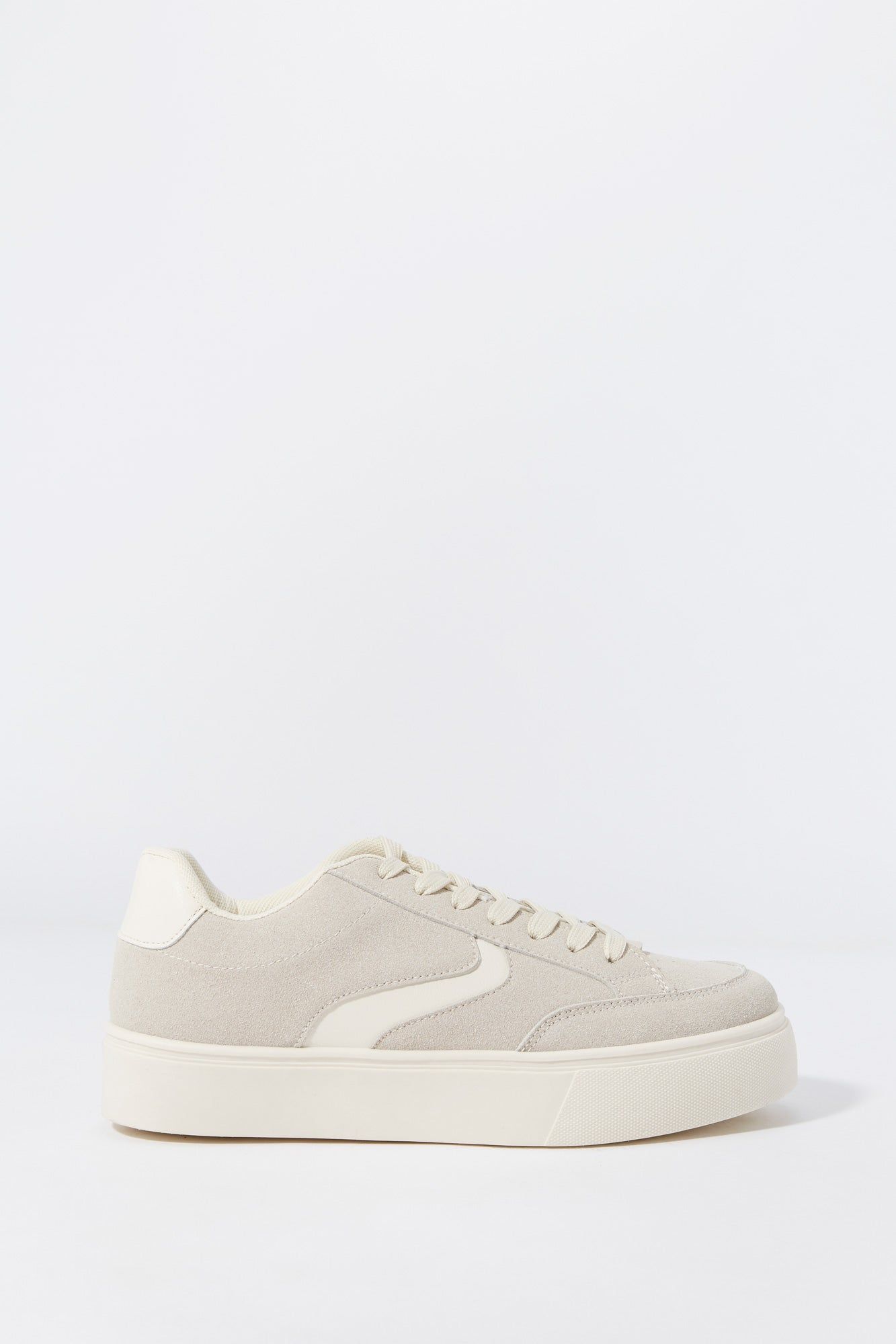 Faux Suede Lace Up Platform Sneaker sold by Urban Planet product image thumbnail 2