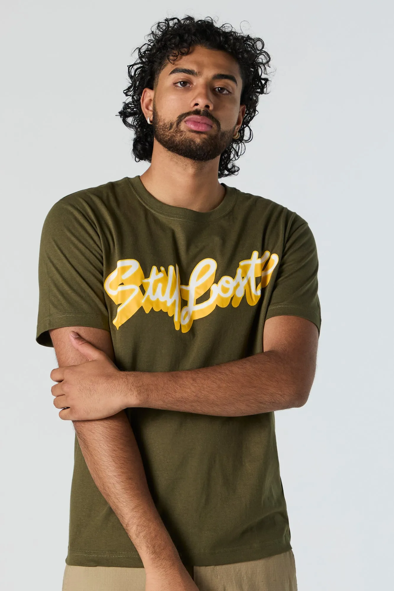 Still Lost Graphic T-Shirt sold by Urban Planet product image thumbnail 2