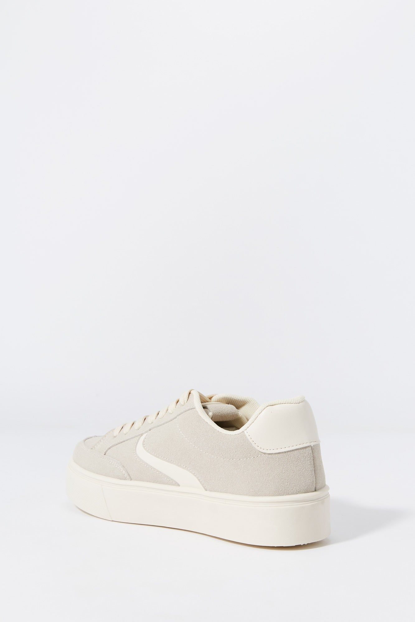 Faux Suede Lace Up Platform Sneaker sold by Urban Planet product image thumbnail 4