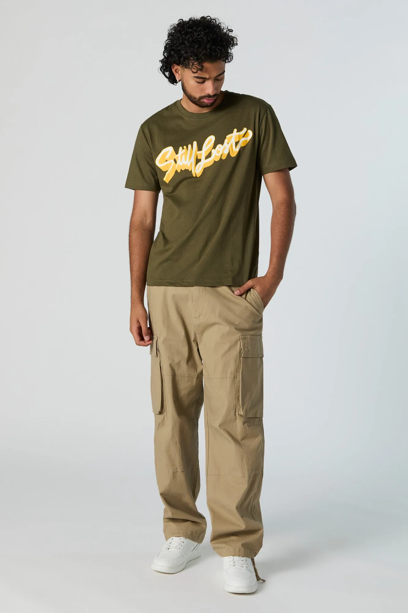 Still Lost Graphic T-Shirt sold by Urban Planet product image thumbnail 3