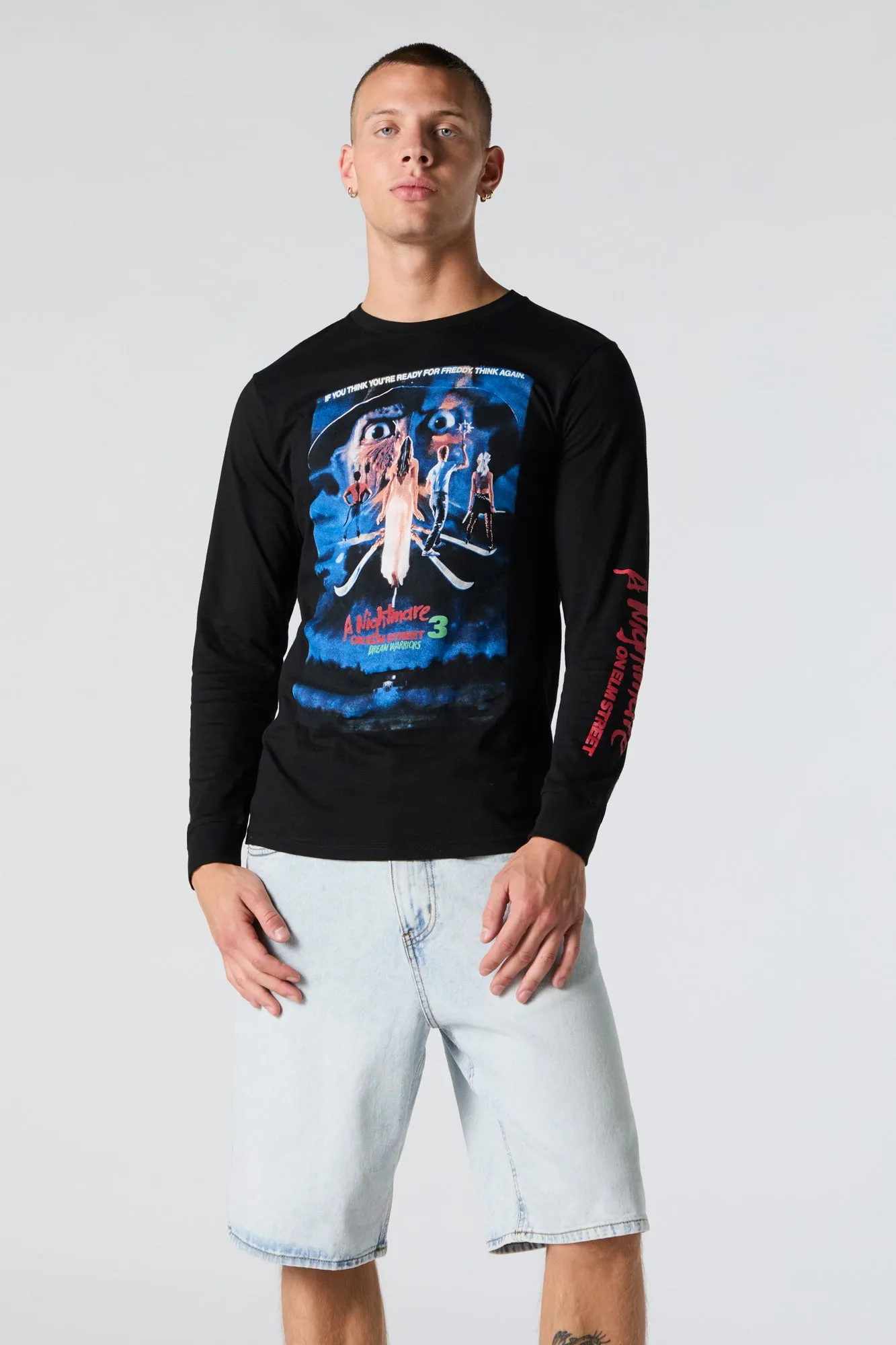 Rigid Baggy Denim Short sold by Urban Planet