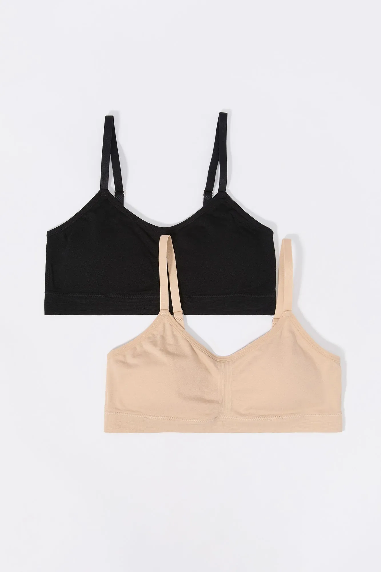 Girls Seamless Bralette (2 Pack) sold by Urban Planet product image thumbnail 3