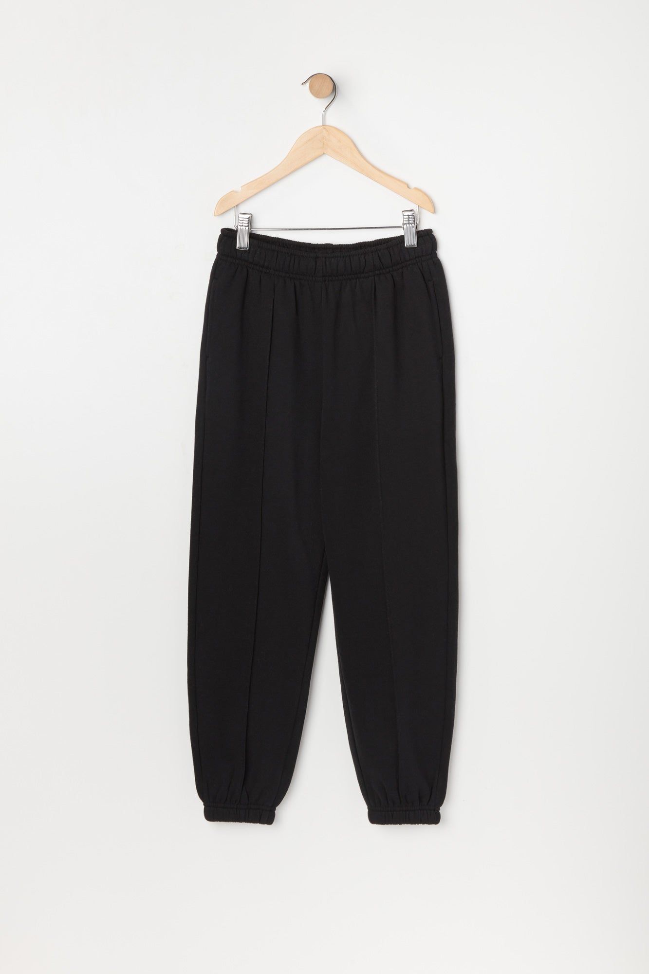 Girls Fleece Pintuck Jogger sold by Urban Planet