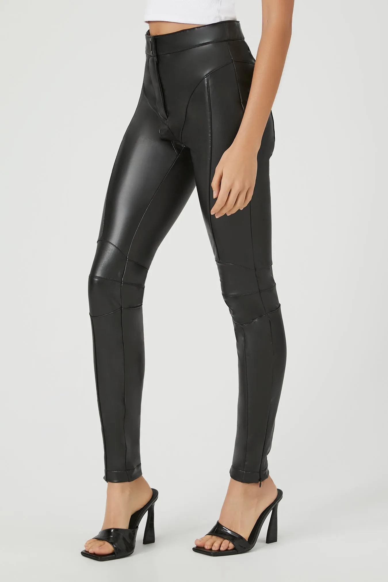 Faux Leather Skinny Pant sold by Urban Planet product image thumbnail 3