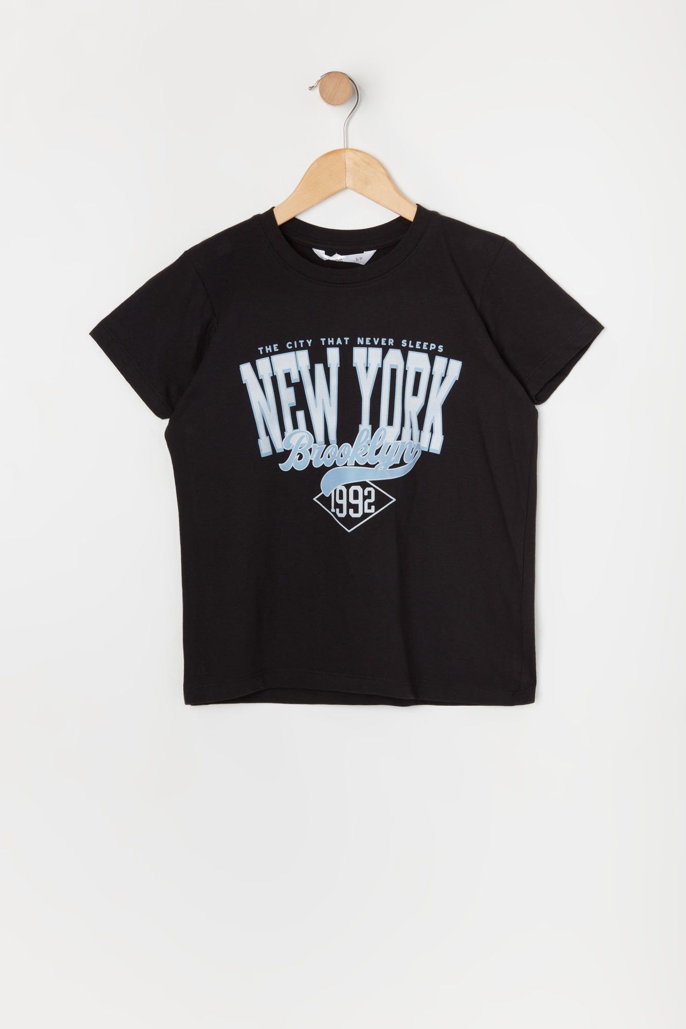 Girls Brooklyn New York Graphic T-Shirt sold by Urban Planet