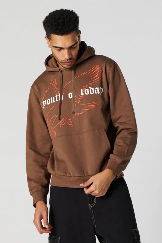 Youth Of Today Embroidered Hoodie sold by Urban Planet