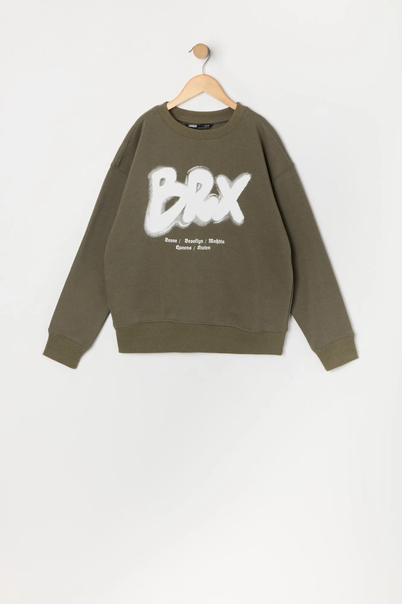 Boys Bronx Fleece Sweatshirt sold by Urban Planet