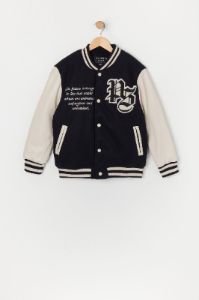 Blouson de style universitaire en similicuir à imprimé The Future pour garçon sold by Urban Planet