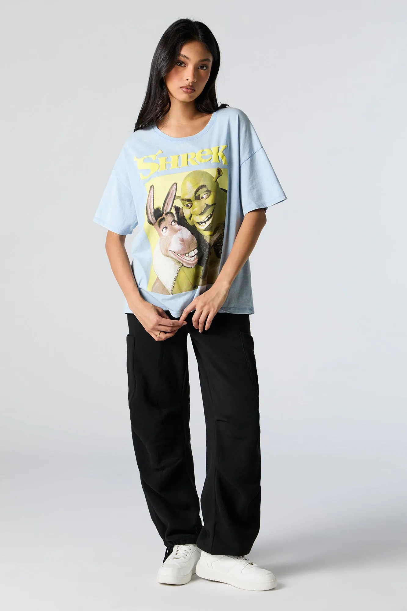 Shrek Graphic Boyfriend T-Shirt sold by Urban Planet product image thumbnail 3