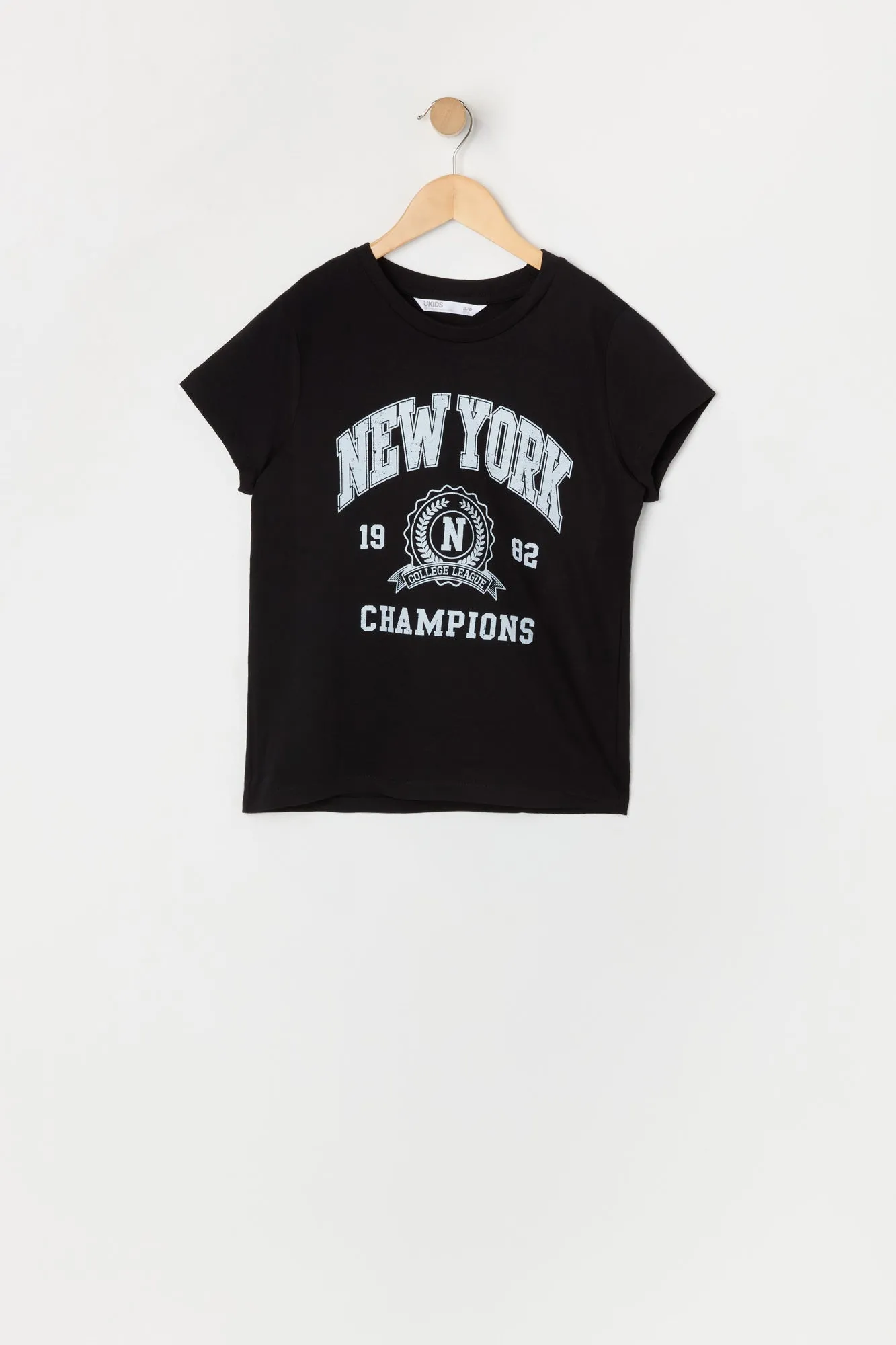 T-shirt à imprimé New York Champions pour fille sold by Urban Planet