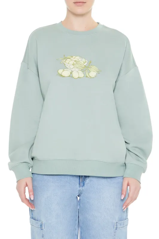 Fruit Bowl Graphic Sweatshirt made by Urban Planet