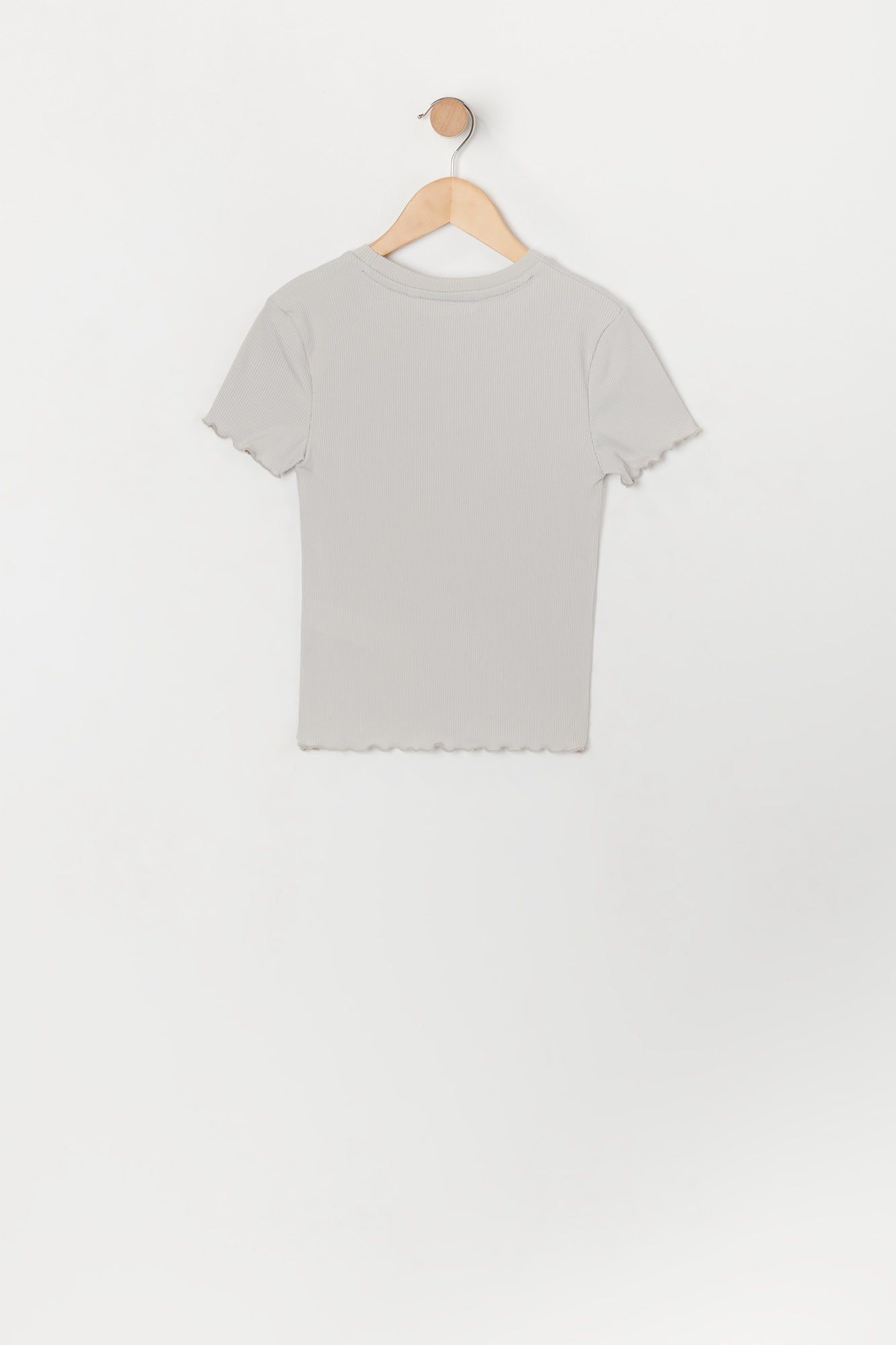 T-shirt avec ourlet volanté pour fille sold by Urban Planet product image thumbnail 4