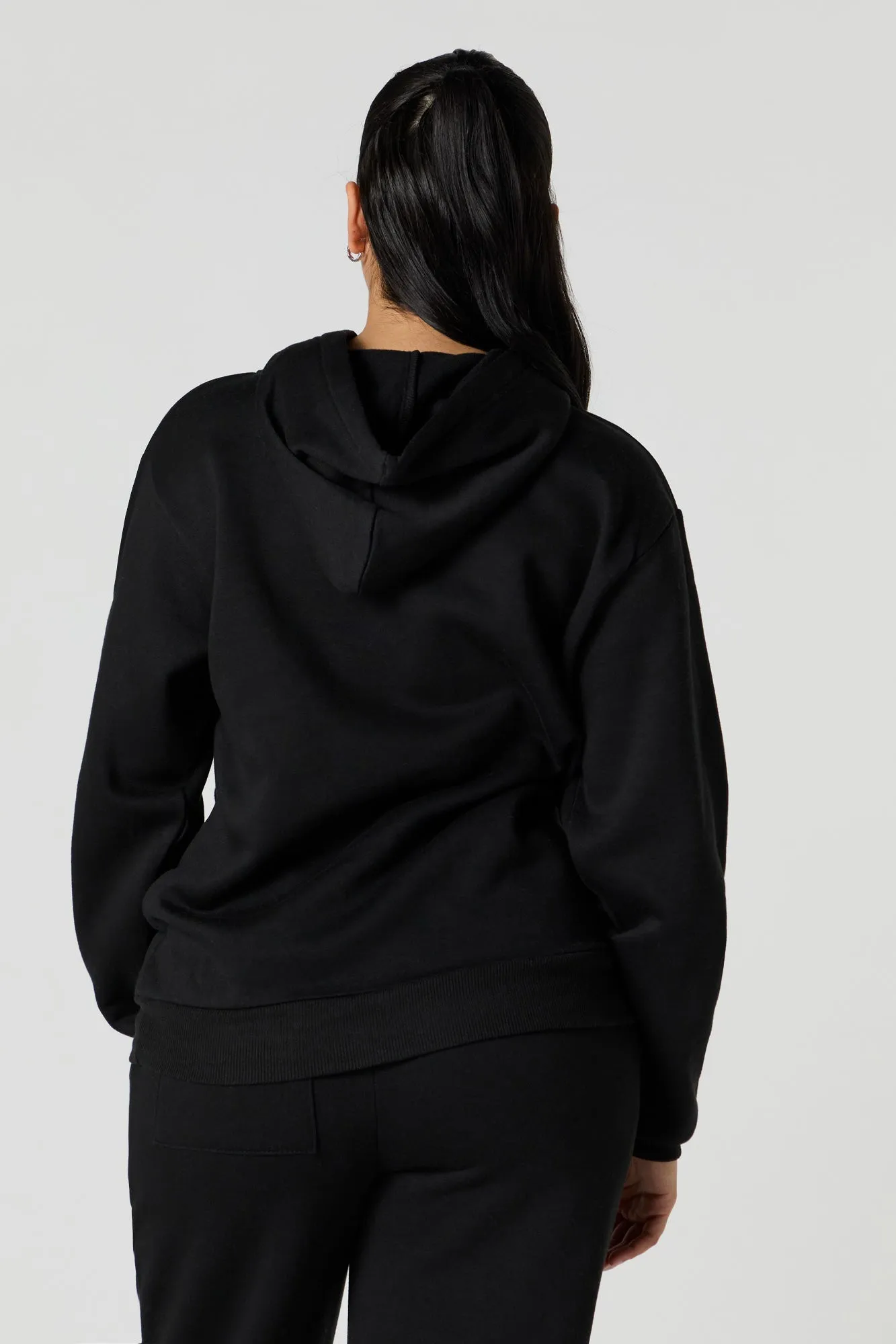 Oversized Fleece Hoodie sold by Urban Planet product image thumbnail 5