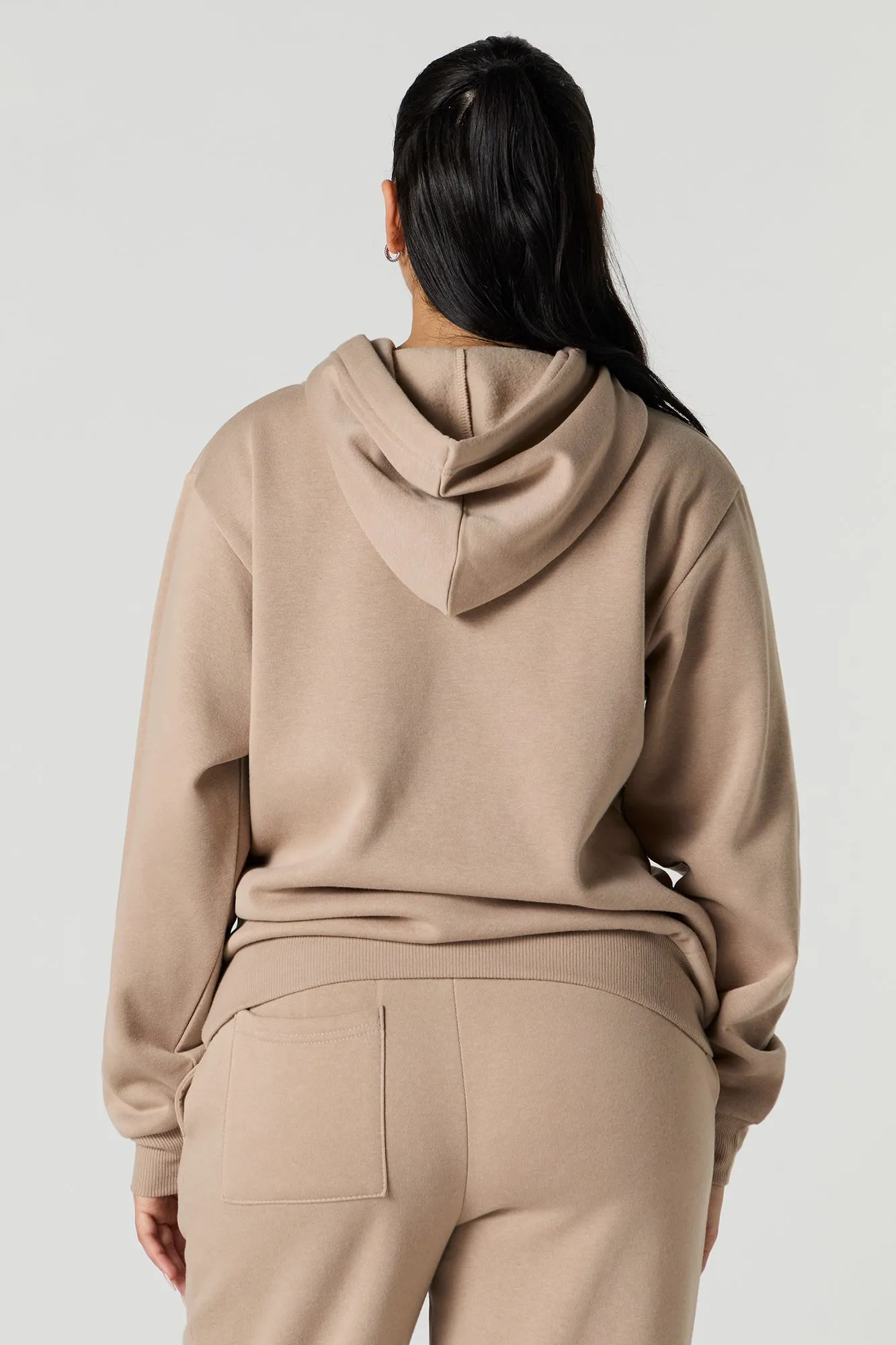 Oversized Fleece Hoodie sold by Urban Planet product image thumbnail 2
