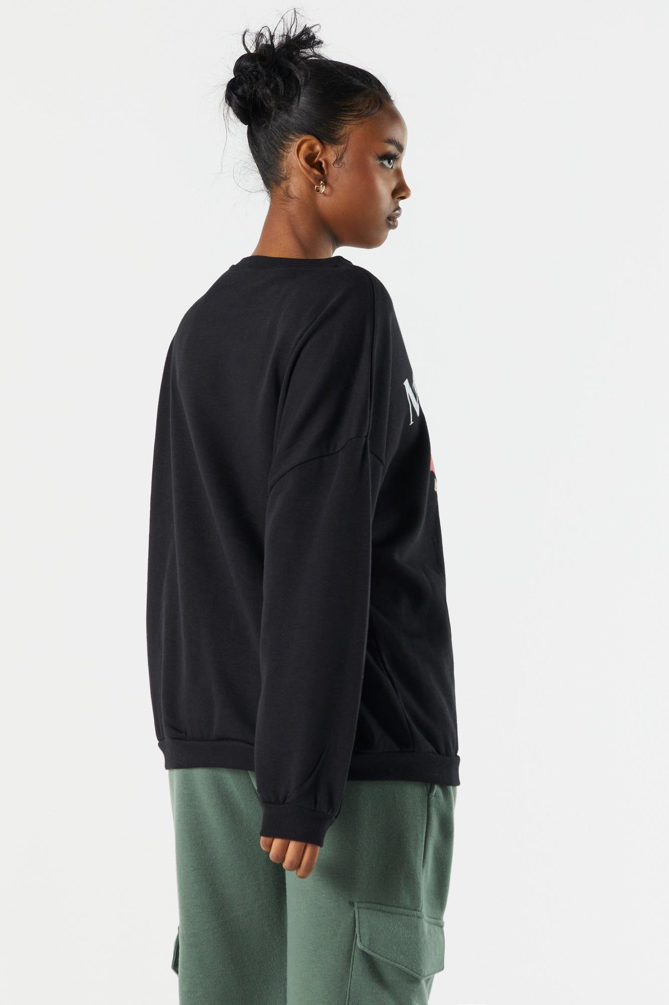 The Little Mermaid Graphic Fleece Sweatshirt sold by Urban Planet product image thumbnail 2